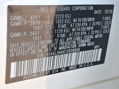 2026 Subaru FORESTER Sport