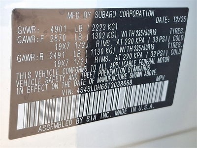 2026 Subaru FORESTER Sport