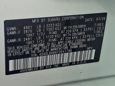 2026 Subaru FORESTER Sport