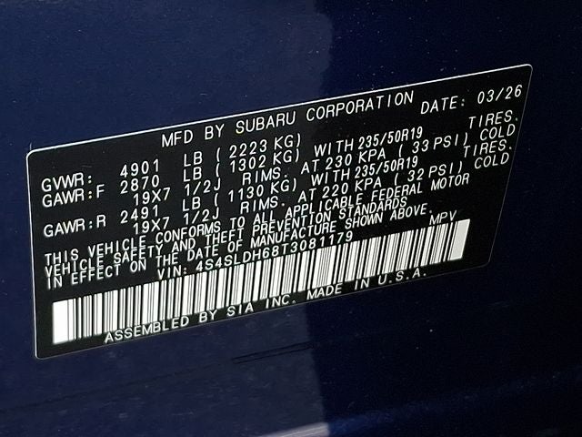 2026 Subaru FORESTER Sport Onyx Edition