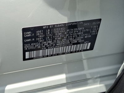 2026 Subaru FORESTER Sport Onyx Edition