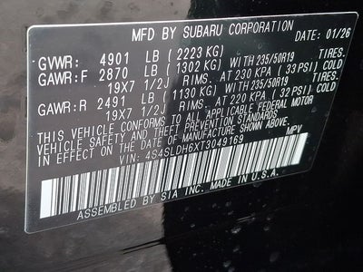 2026 Subaru FORESTER Sport