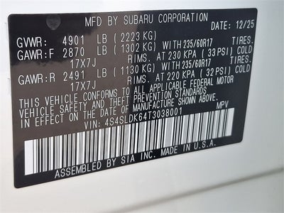 2026 Subaru FORESTER Wilderness