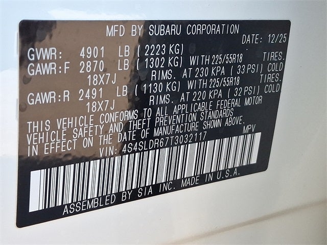 2026 Subaru FORESTER Limited