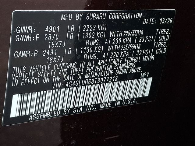 2026 Subaru FORESTER Limited