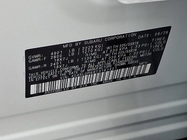 2026 Subaru FORESTER Limited