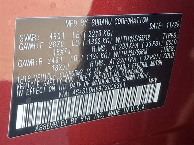 2026 Subaru FORESTER Limited