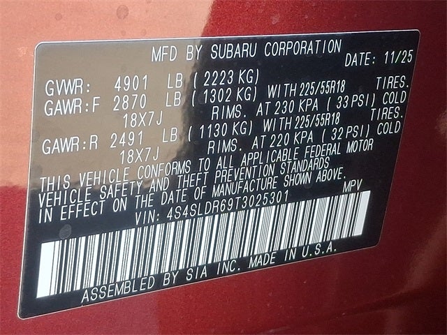 2026 Subaru FORESTER Limited