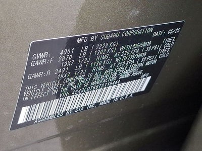 2026 Subaru FORESTER Touring