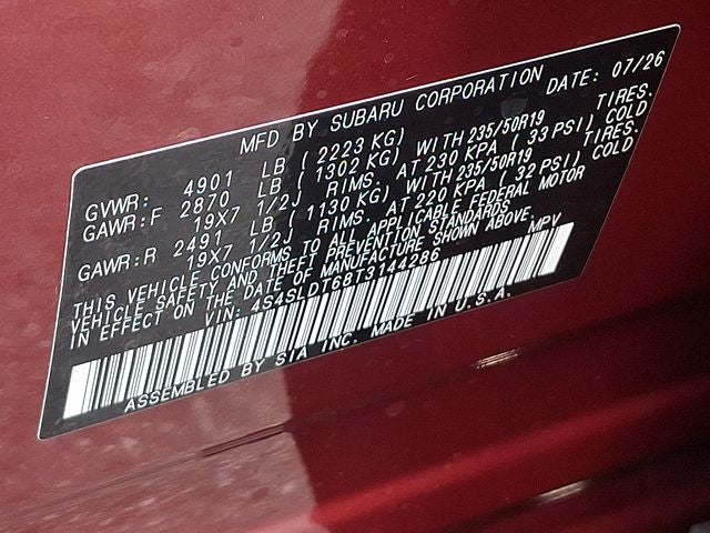 2026 Subaru FORESTER Touring
