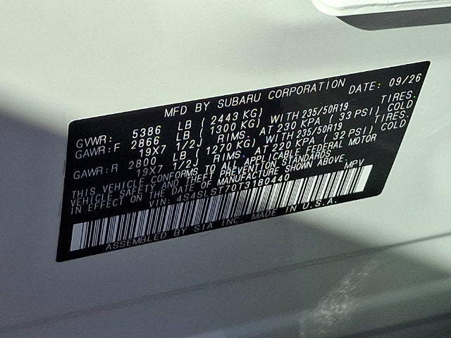 2026 Subaru FORESTER Touring Hybrid