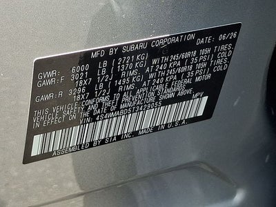 2026 Subaru ASCENT Premium 7-Passenger