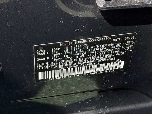 2026 Subaru ASCENT Touring 7-Passenger