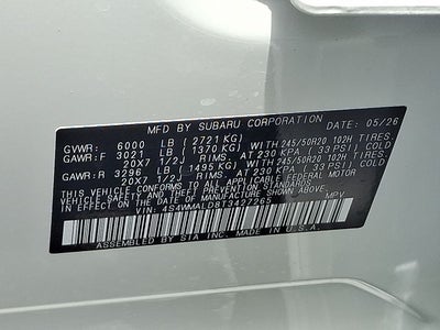 2026 Subaru ASCENT Onyx Edition Touring 7-Passenger
