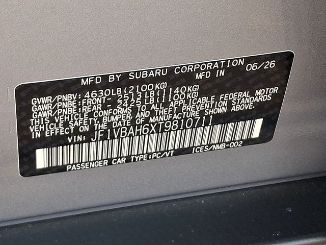 2026 Subaru WRX Premium