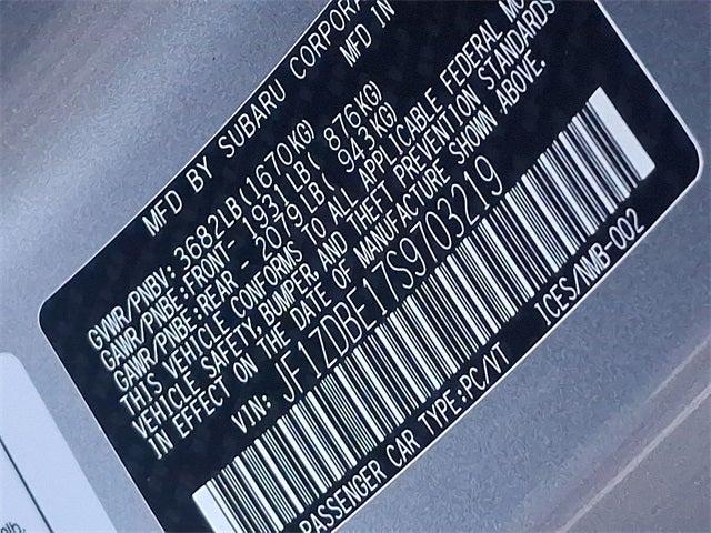 2025 Subaru BRZ Limited