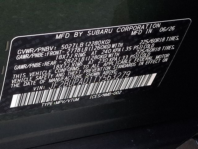 2026 Subaru OUTBACK Premium