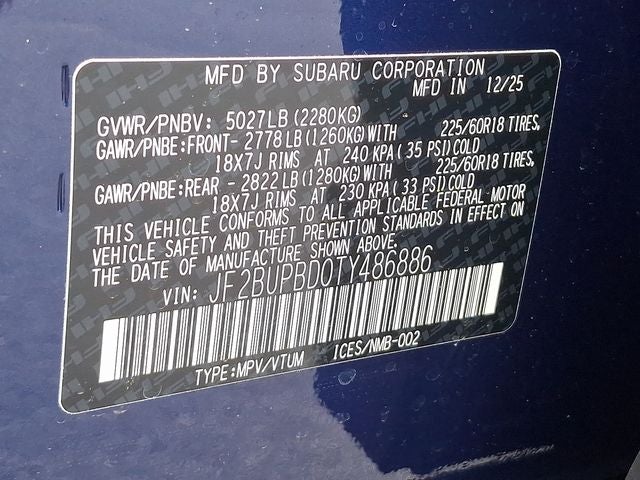 2026 Subaru OUTBACK Premium