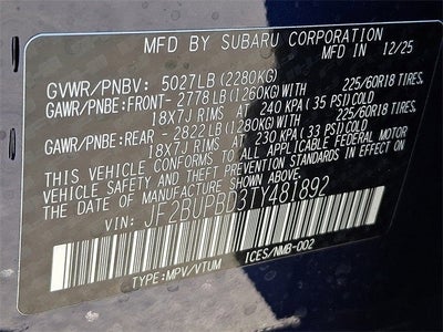 2026 Subaru OUTBACK Premium