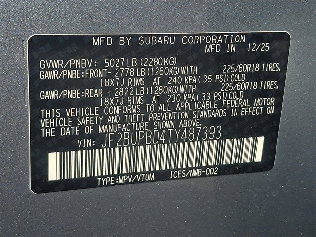 2026 Subaru OUTBACK Premium