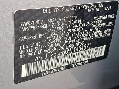 2026 Subaru OUTBACK Premium