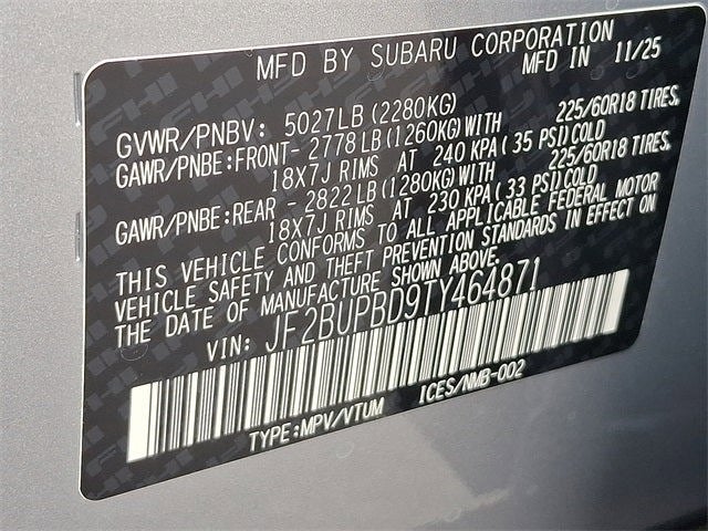 2026 Subaru OUTBACK Premium