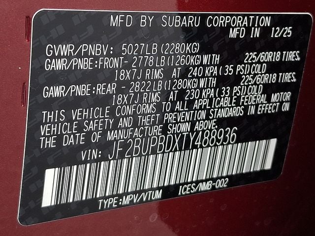 2026 Subaru OUTBACK Premium