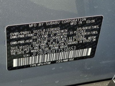 2026 Subaru OUTBACK Premium