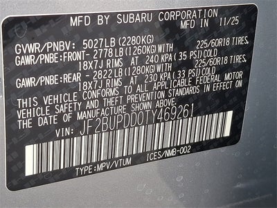 2026 Subaru OUTBACK Limited