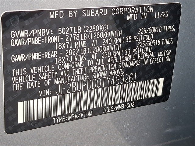 2026 Subaru OUTBACK Limited