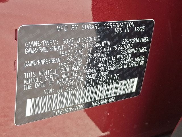 2026 Subaru OUTBACK Limited