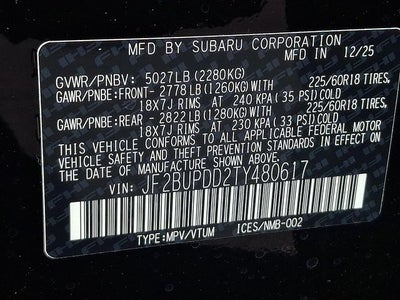 2026 Subaru OUTBACK Limited