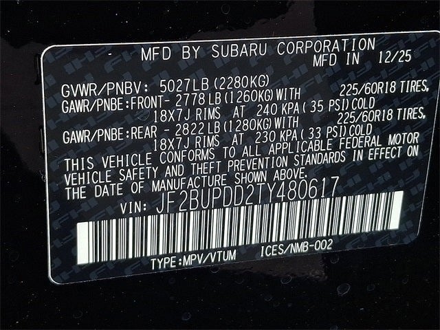 2026 Subaru OUTBACK Limited