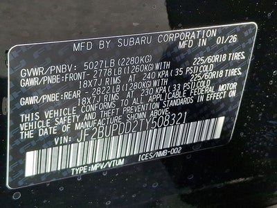 2026 Subaru OUTBACK Limited