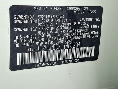 2026 Subaru OUTBACK Limited