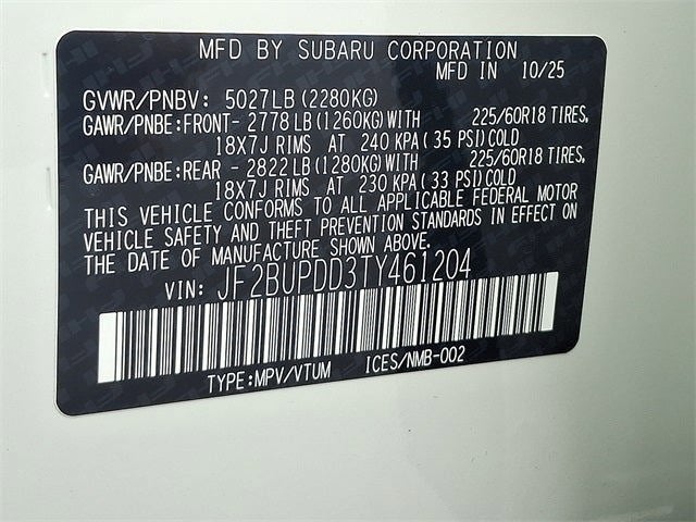 2026 Subaru OUTBACK Limited