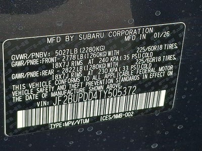2026 Subaru OUTBACK Limited