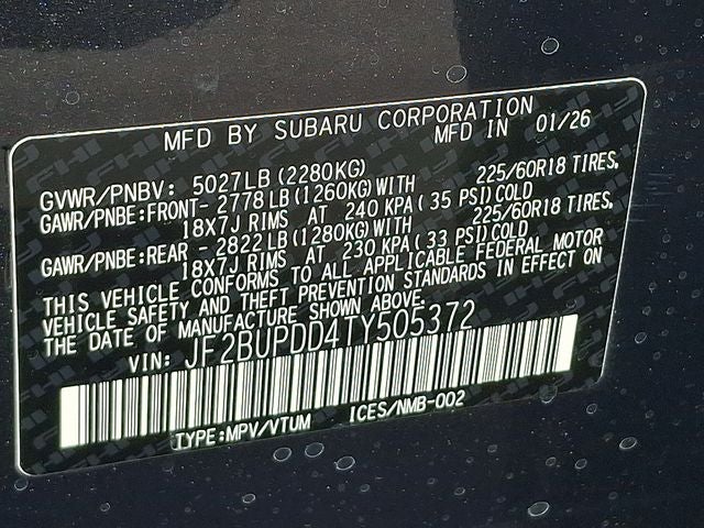 2026 Subaru OUTBACK Limited