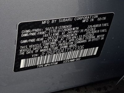 2026 Subaru OUTBACK Limited