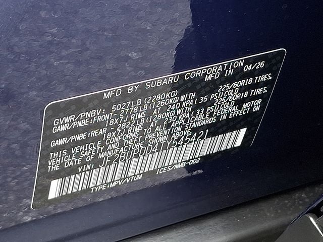 2026 Subaru OUTBACK Limited