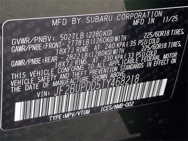 2026 Subaru OUTBACK Limited