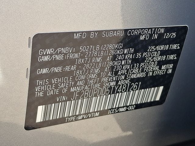 2026 Subaru OUTBACK Limited