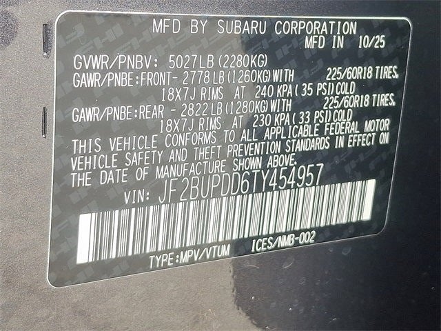 2026 Subaru OUTBACK Limited