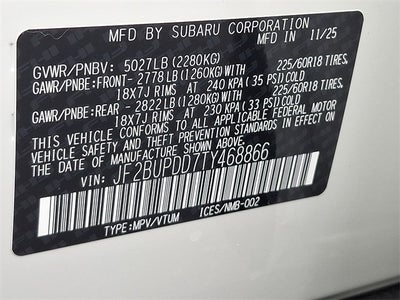 2026 Subaru OUTBACK Limited