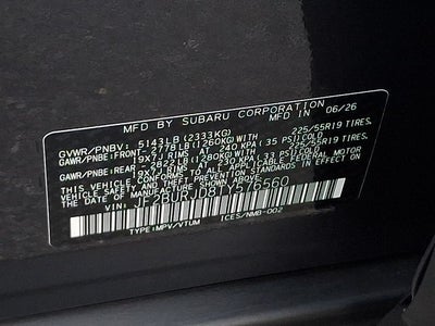 2026 Subaru OUTBACK Touring XT