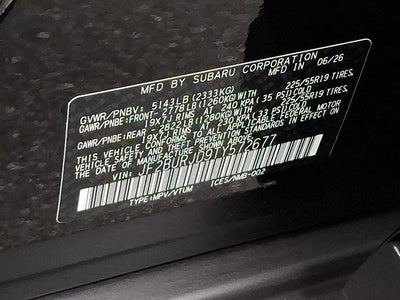 2026 Subaru OUTBACK Touring XT