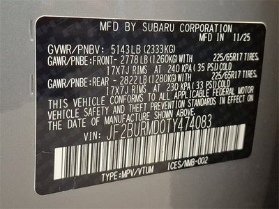 2026 Subaru OUTBACK Wilderness