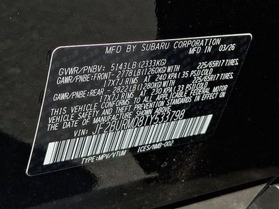 2026 Subaru OUTBACK Wilderness