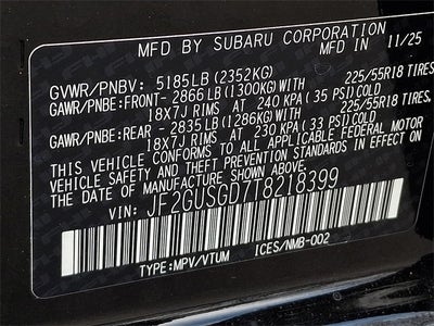 2026 Subaru CROSSTREK Sport Hybrid