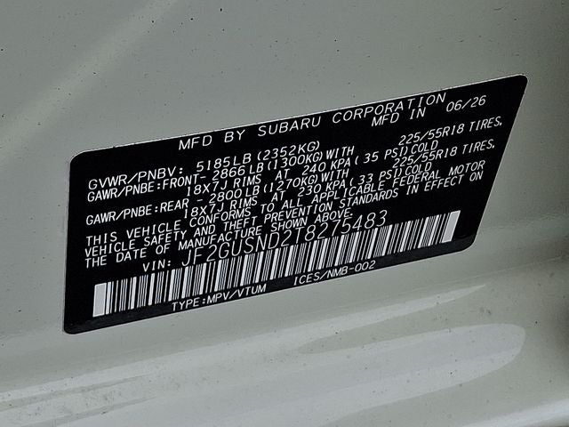 2026 Subaru CROSSTREK Limited Hybrid